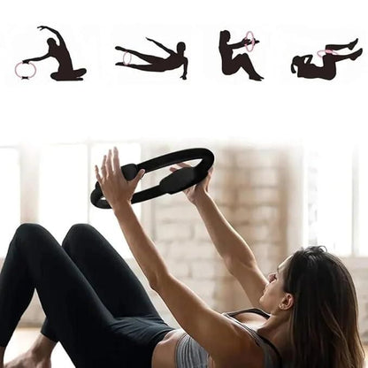 Fitness Ring Circle - Foam Padded Handles