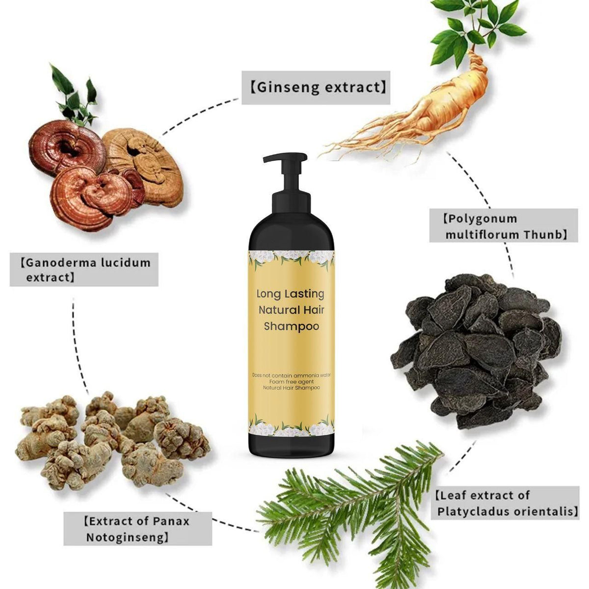 Long Lasting Natural Hair Dye Shampoo - 2