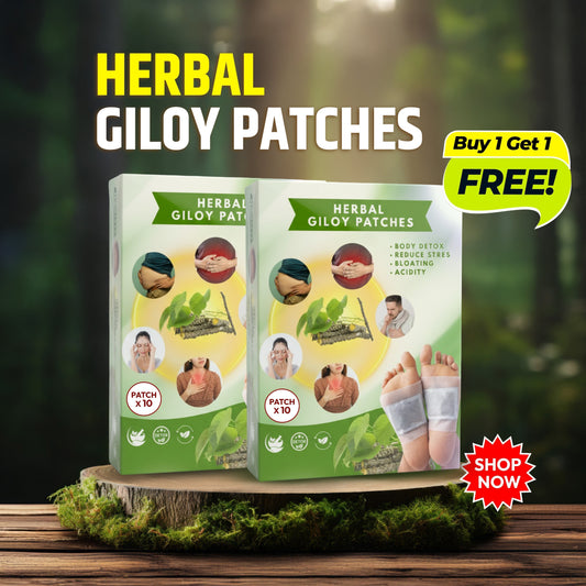 Giloy Herbal Detox Foot Patches New Pack BUY 1 GET 1 FREE